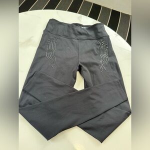 Gymshark Black Leggings with Elastic Waistband